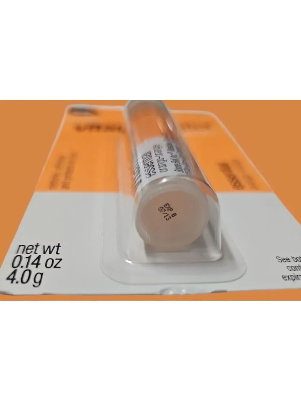 Rare Vitaminwater Essential Orange-Orange Lip Balm, Discontinued, Sealed, USA